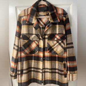Plaid Shirt Jacket